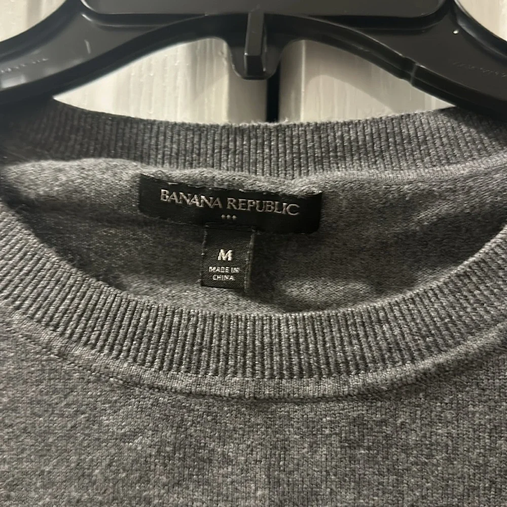 Banana Republic terrier intarsia sweater